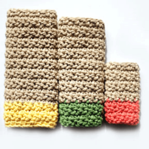 Free Dishcloth Crochet Patterns and Printable Tags