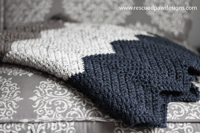 Chevron Crochet Blanket Pattern