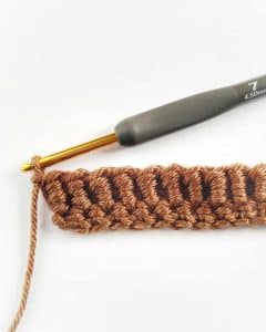 Bullion or Roll Stitch Crochet Tutorial