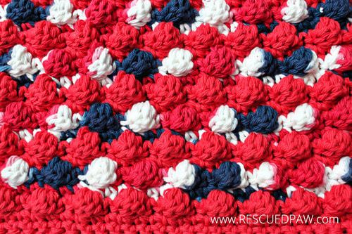 Bobble Crochet Hot Pad Pattern