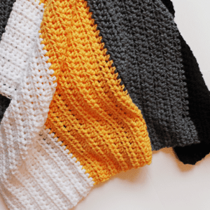Pittsburgh Crochet Throw Blanket