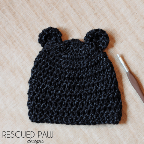 Image for Bear Crochet Hat Pattern