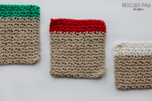 Free Christmas Washcloth Crochet Pattern