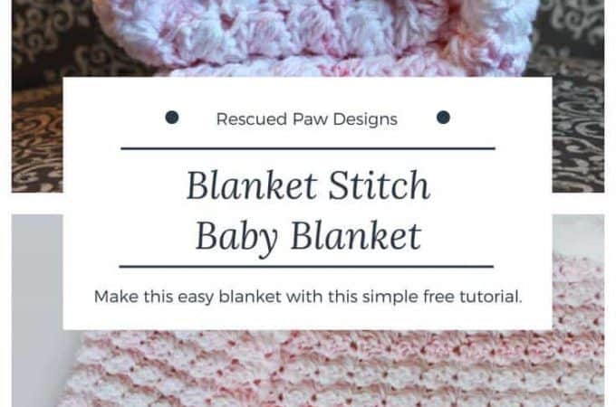 Pink Crochet Baby Blanket