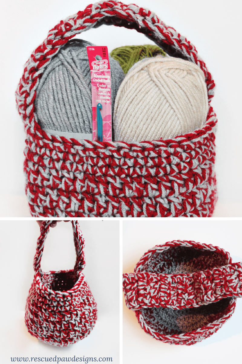 crochet baskets