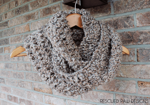 Cozy and Stylish Infinity Loom Knit Scarf