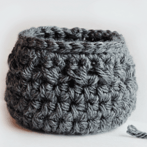 Simple Crochet Basket Pattern