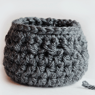 Quick and Simple Crochet Basket Pattern