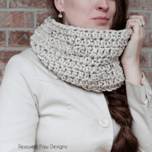 Chunky Crochet Cowl Pattern