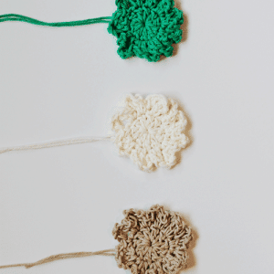 Christmas Crochet Flowers