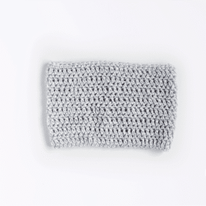 Lightweight Grey Cowl Free Crochet Pattern