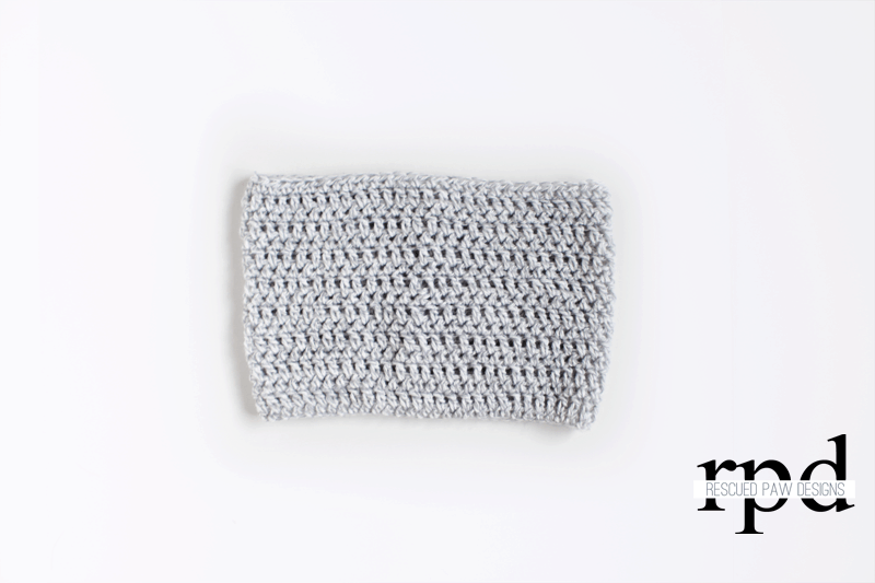  Lightweight Grey Cowl - Free Crochet Pattern 