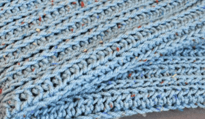 Knit Like Crochet Blanket Pattern Tutorial