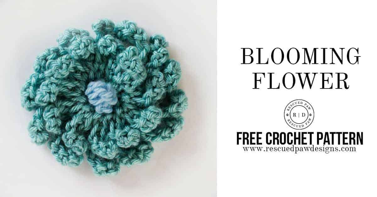 Simple Crochet Spring Flower Pattern