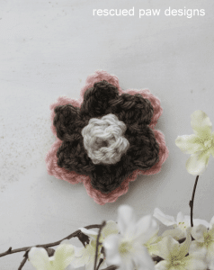 Easy & Free Rosette Flower Crochet Pattern
