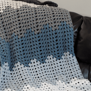 Granny Ripple Blanket Crochet Pattern