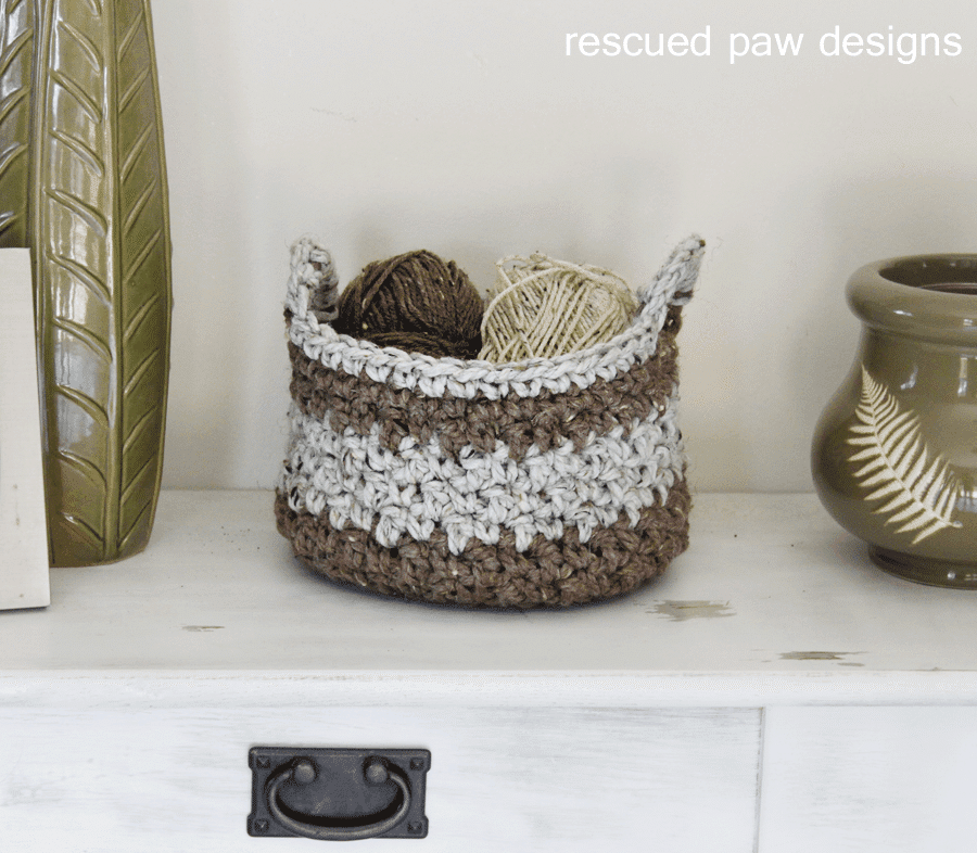 Chunky Crochet Basket Pattern & Tutorial - Easy Crochet