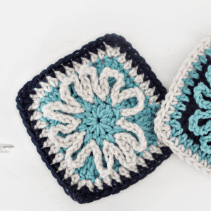 Crochet Flower Square Pattern