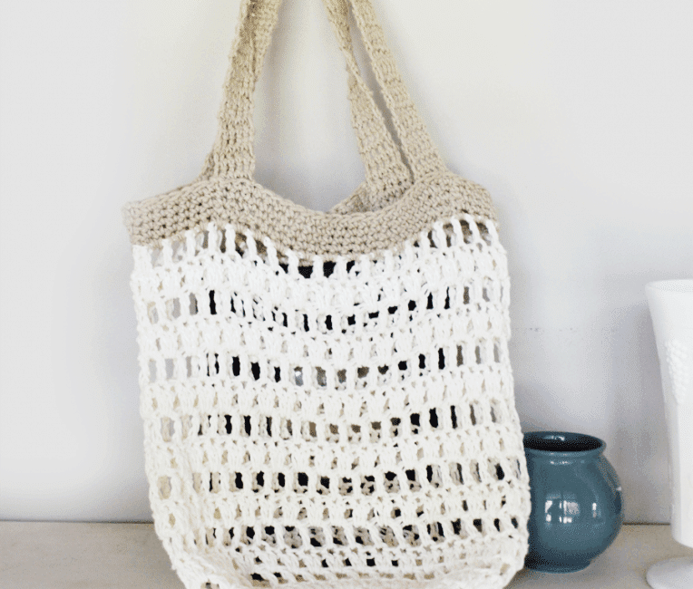 Market Tote Crochet Bag Pattern