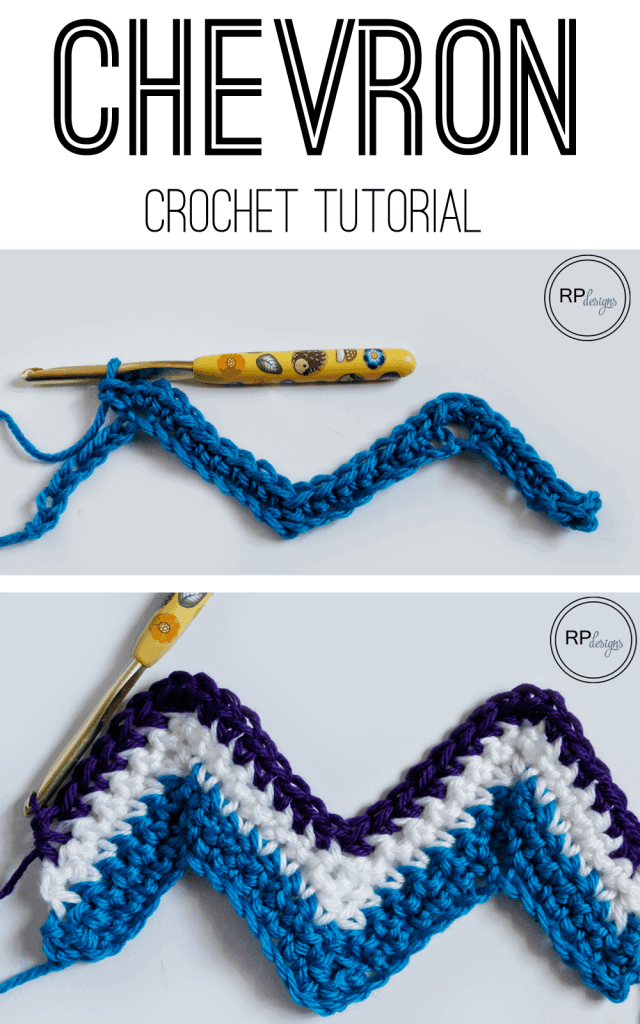 How to Crochet Super Sharp Chevrons