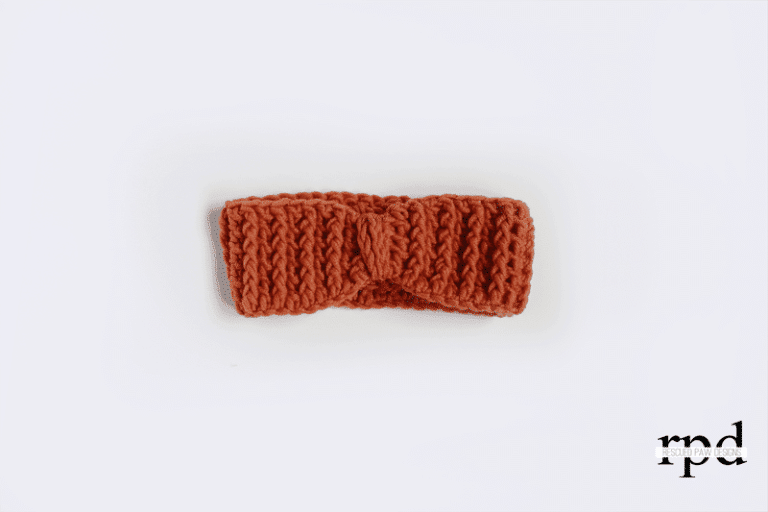 Cabled Ear Warmer Crochet Pattern