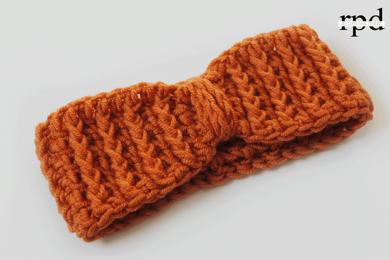 Cabled Ear Warmer Crochet Pattern by Easy Crochet