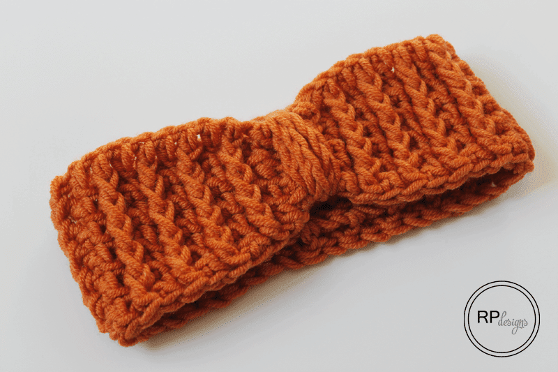 Cabled Ear Warmer Easy Crochet3