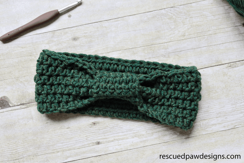 Crochet Wrapped Headband Pattern - Easy Crochet