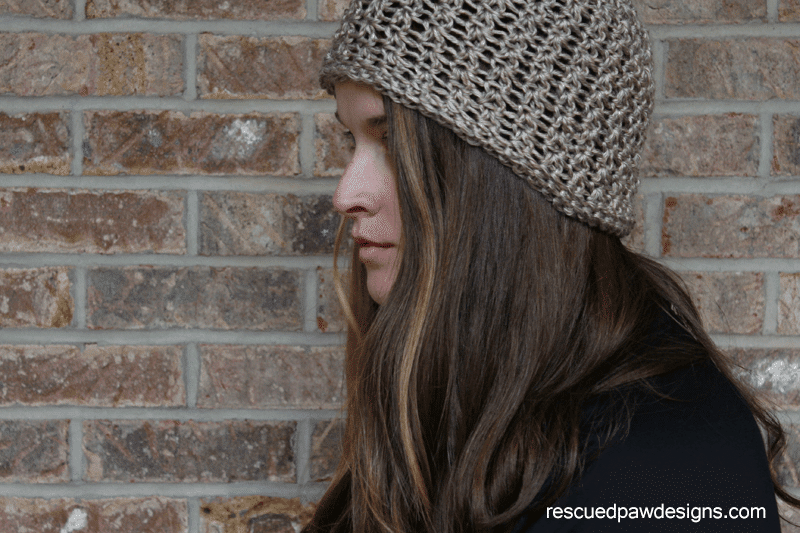 Taupe It Hat- Free Crochet Pattern by Easy Crochet