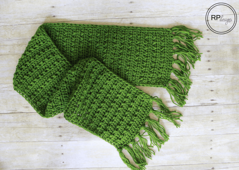 Fringe Scarf Crochet Pattern for Fall