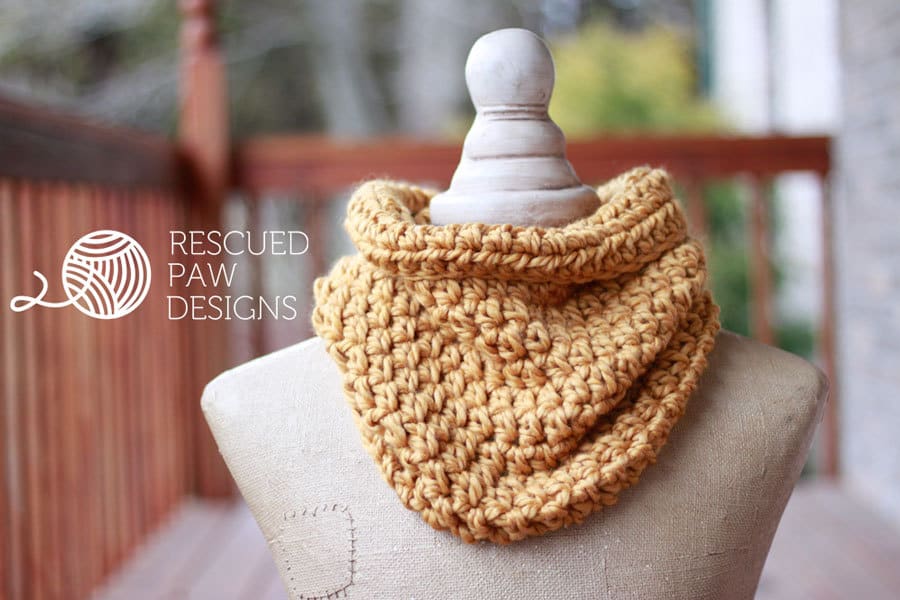 One Hour Crochet Cowl