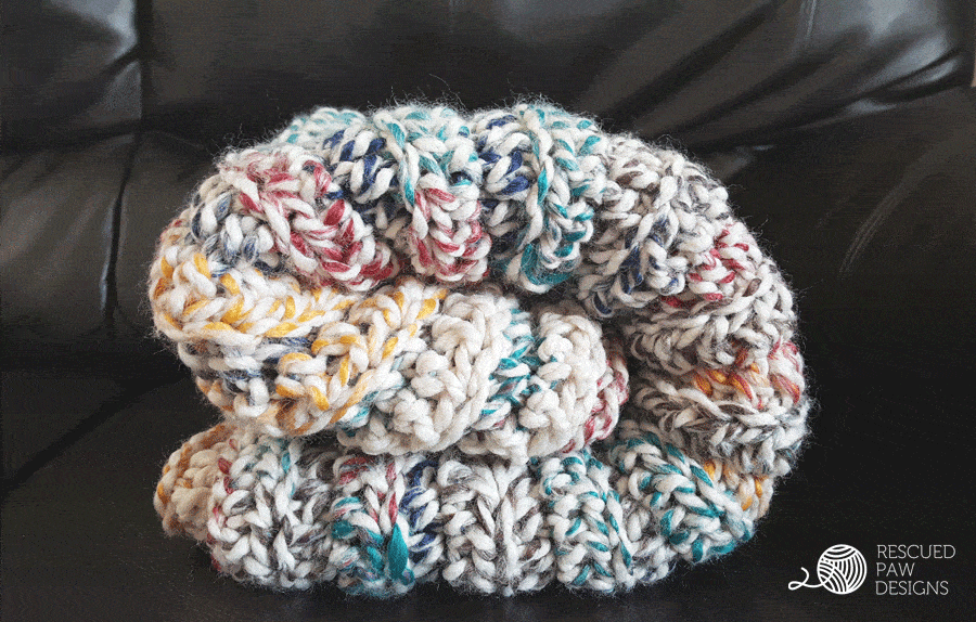 Chunky Blanket Crochet Pattern by BrennaAnnHandmade - Hobium Blog