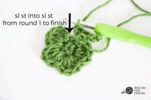 How to Make a Crochet Shamrock