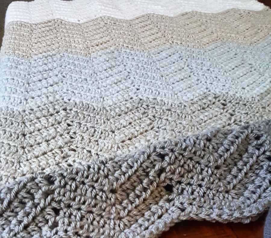 Free Crochet Patterns- 13 Ripple Stitch Baby Blankets – Crochet