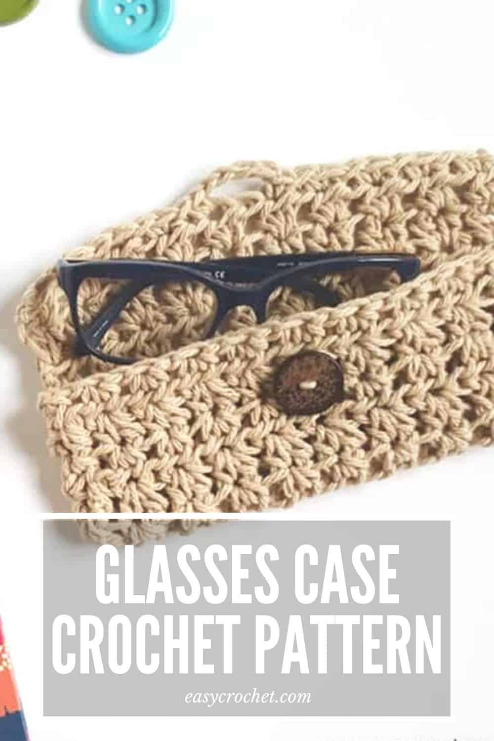 Crochet Glasses Case - Free Pattern