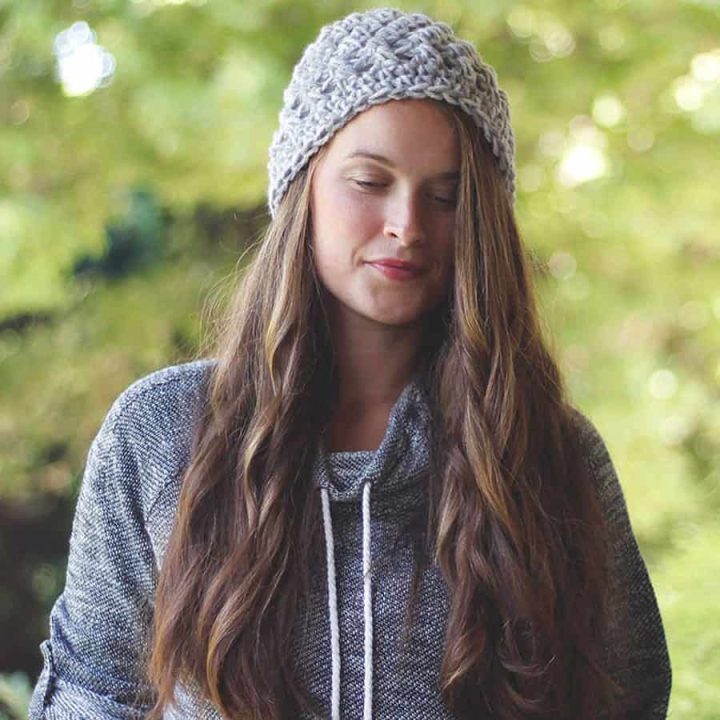 Image for Elise Free Crochet Beanie Pattern