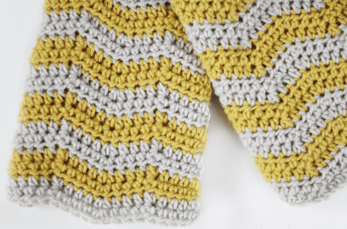 Crochet Ripple Baby Blanket Pattern