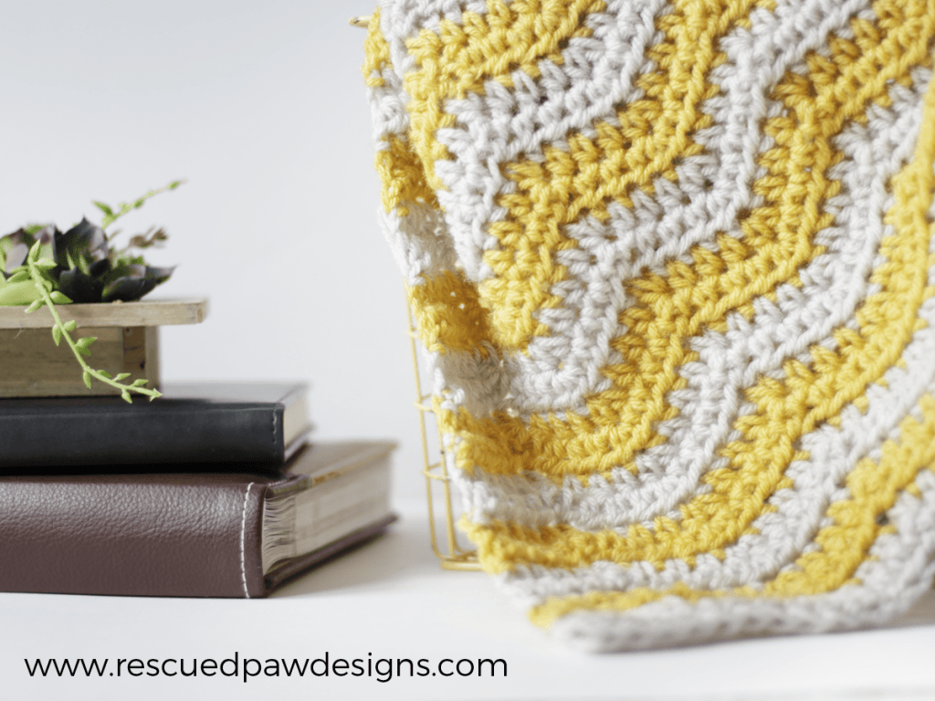 Baby Ripple Crochet Blanket