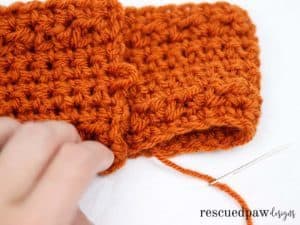 Pumpkin Latte Crochet Ear Warmer by Easy Crochet. Click to Read or Pin and Save for Later! www.easycrochet.com