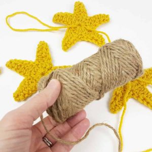 Crochet Star Garland Pattern