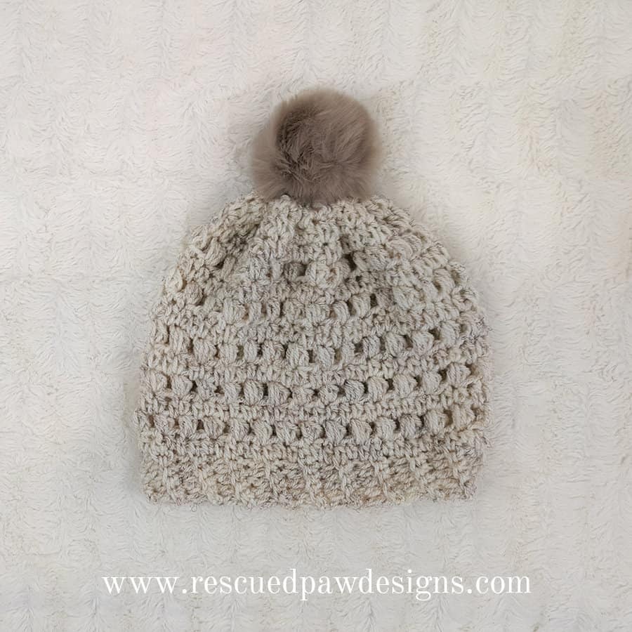 Puff Stitch Beanie Crochet Pattern