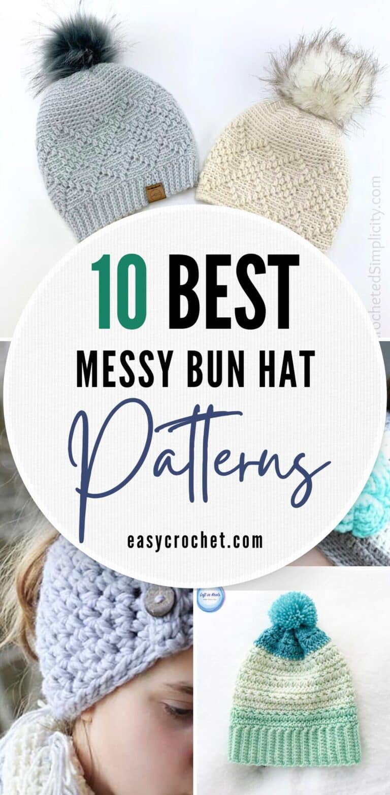 10 Best Messy Bun Crochet Patterns