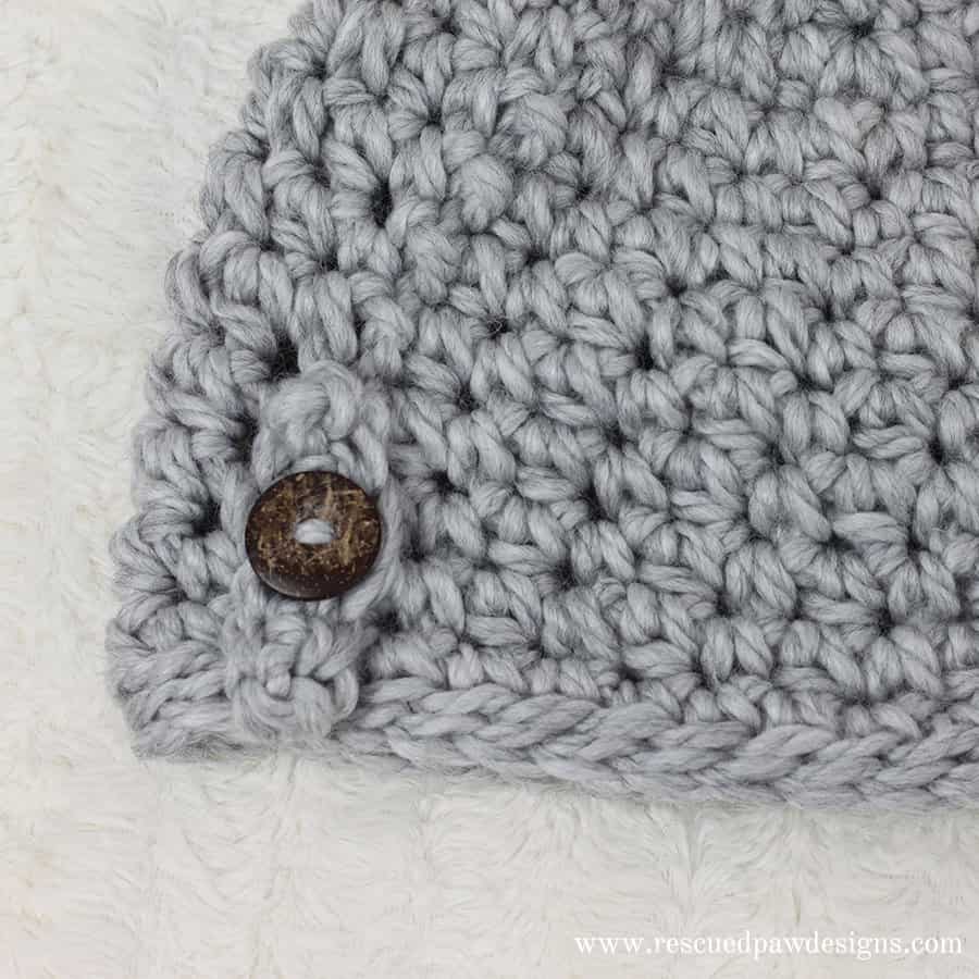 Free Messy Bun Beanie Crochet Pattern