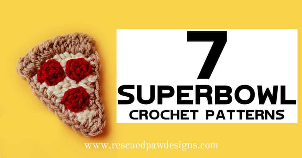 7 FREE Superbowl Crochet Patterns from Easy Crochet. 