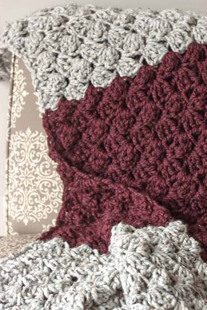 9 Free Crochet Blanket Patterns for Chunky Yarn Easy Cozy