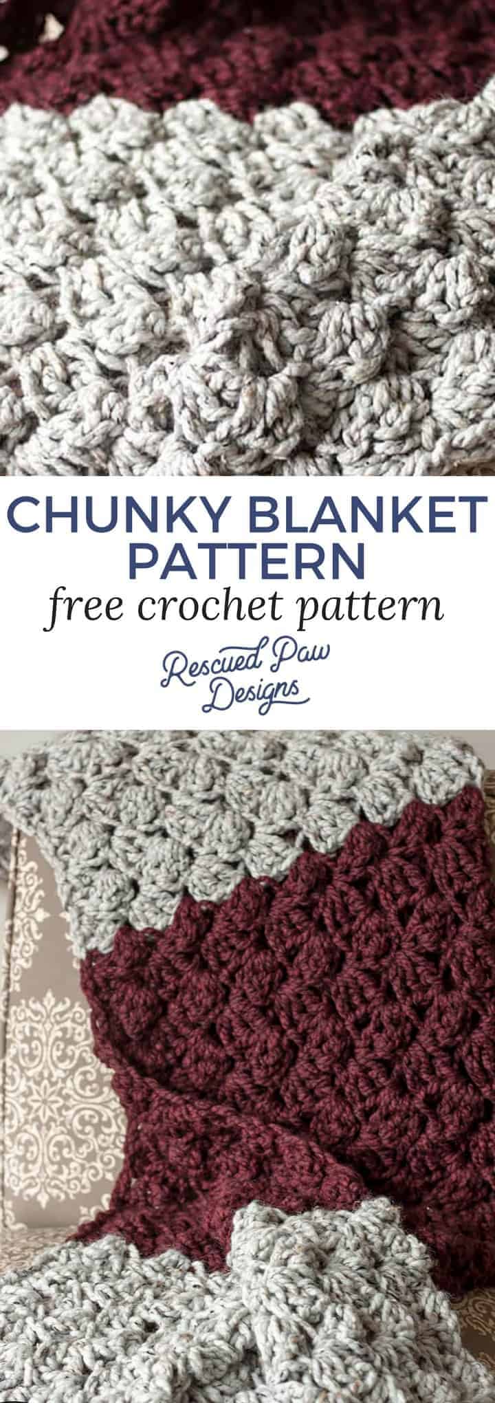 Beginner Crochet Blanket Pattern - EasyCrochet.com