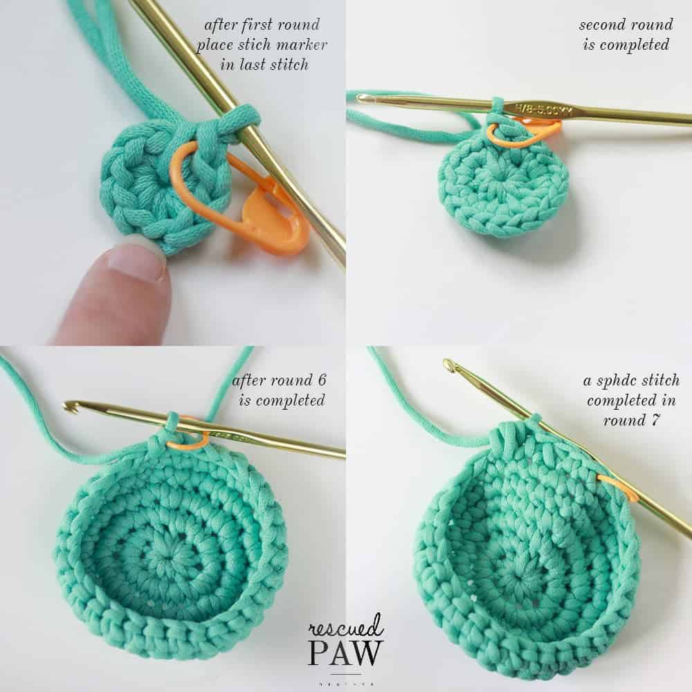 How to make a crochet plant holder