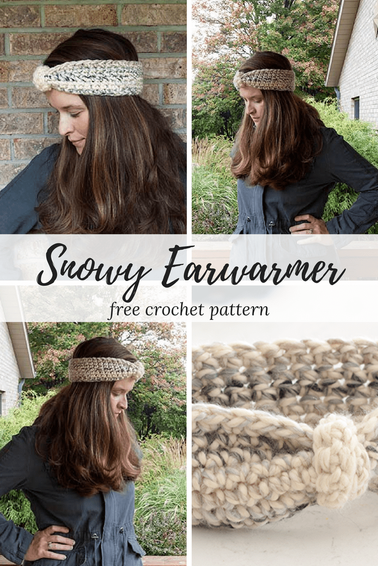 How to Crochet an Earwarmer - Free Crochet Ear Warmer Pattern