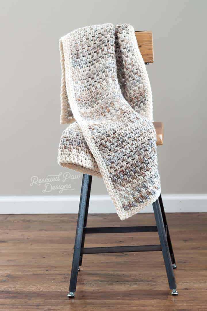 9 Free Crochet Blanket Patterns using Chunky Yarn