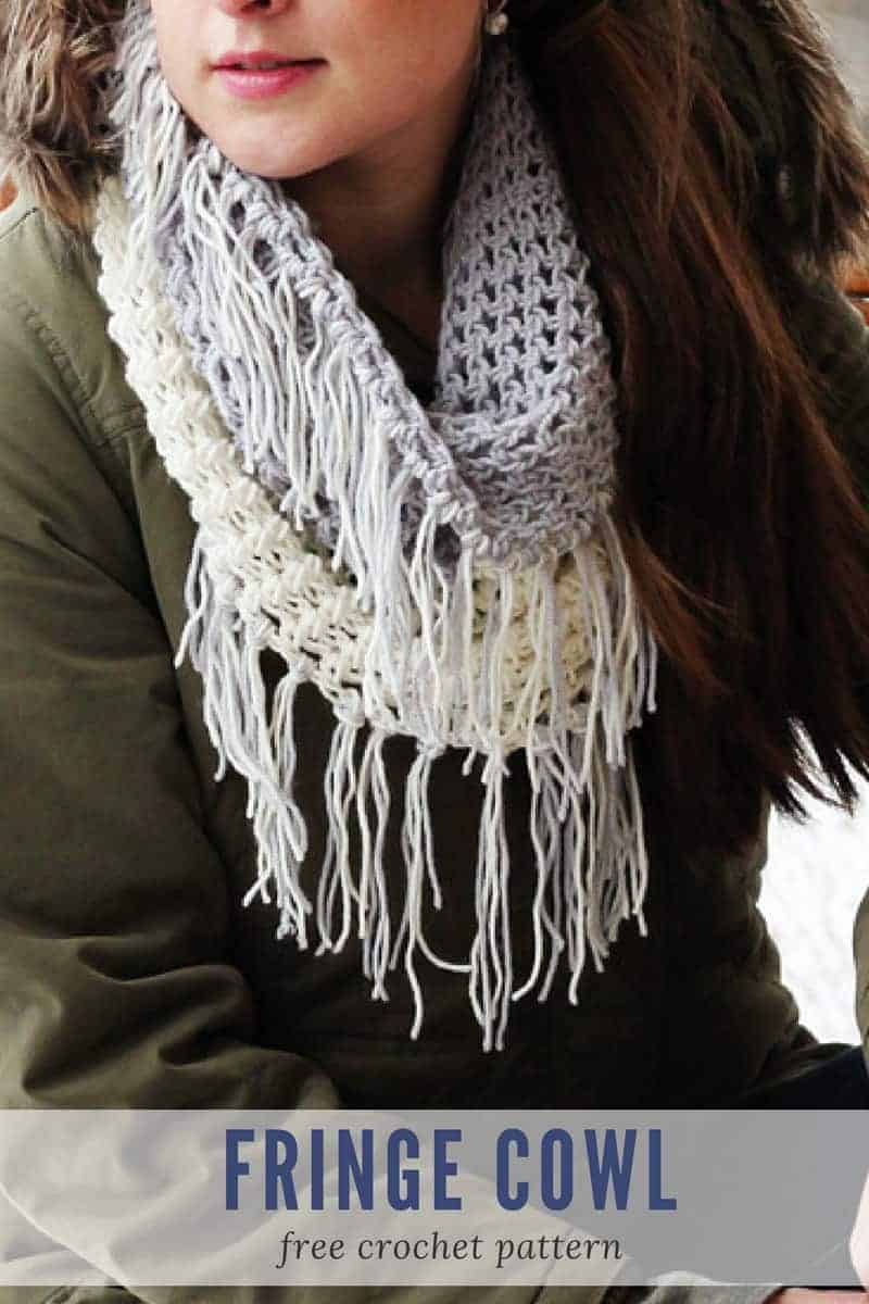 Fridge Cowl Crochet Pattern - Make Last Minute Crochet Christmas Gifts in a Weekend! www.easycrochet.com